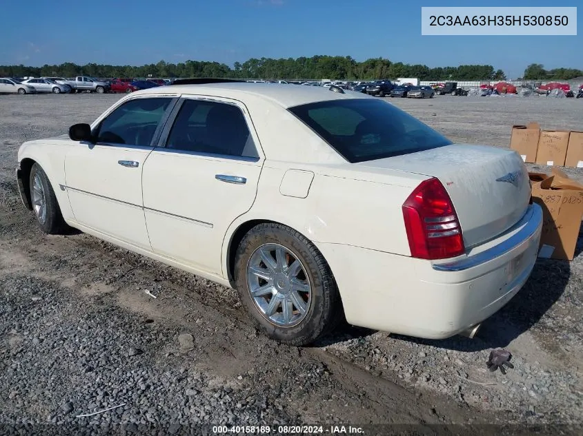 2005 Chrysler 300C VIN: 2C3AA63H35H530850 Lot: 40158189