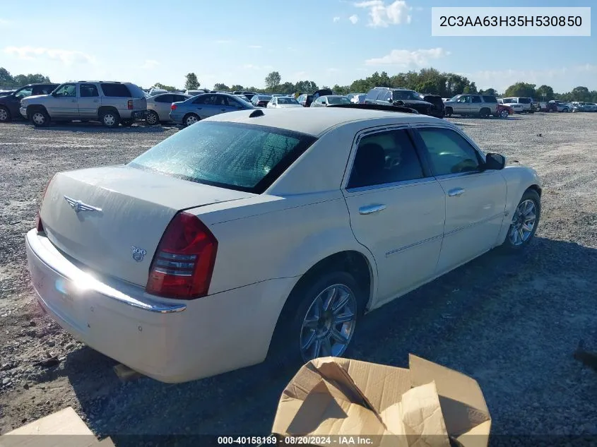 2005 Chrysler 300C VIN: 2C3AA63H35H530850 Lot: 40158189