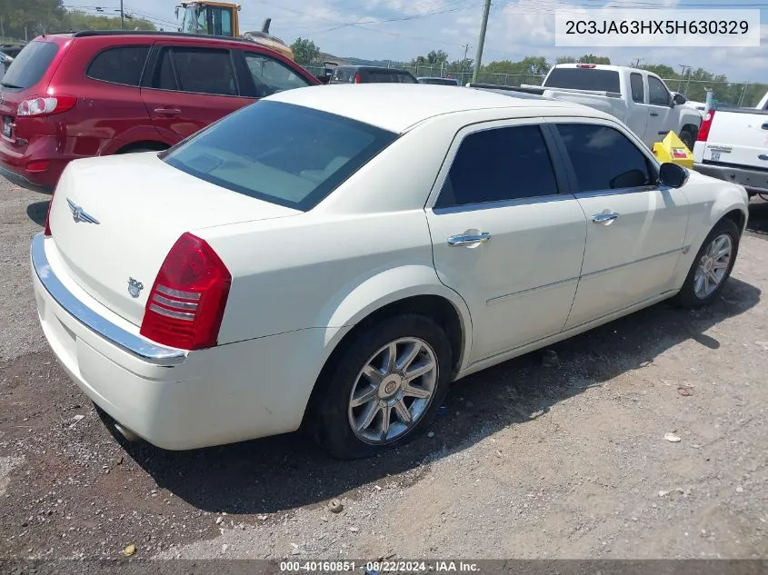 2005 Chrysler 300C VIN: 2C3JA63HX5H630329 Lot: 40160851