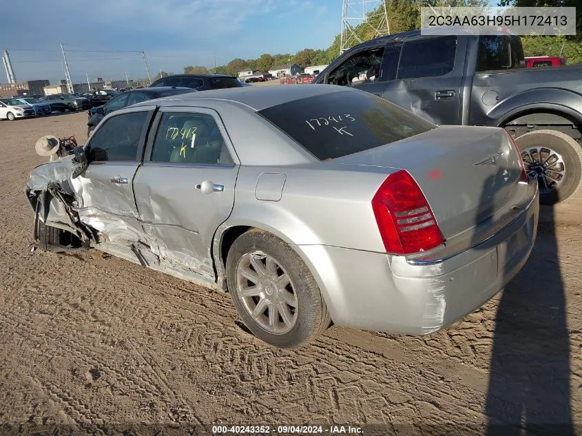 2005 Chrysler 300C VIN: 2C3AA63H95H172413 Lot: 40243352