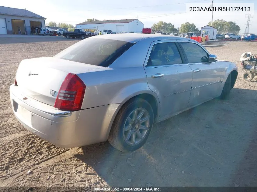 2005 Chrysler 300C VIN: 2C3AA63H95H172413 Lot: 40243352