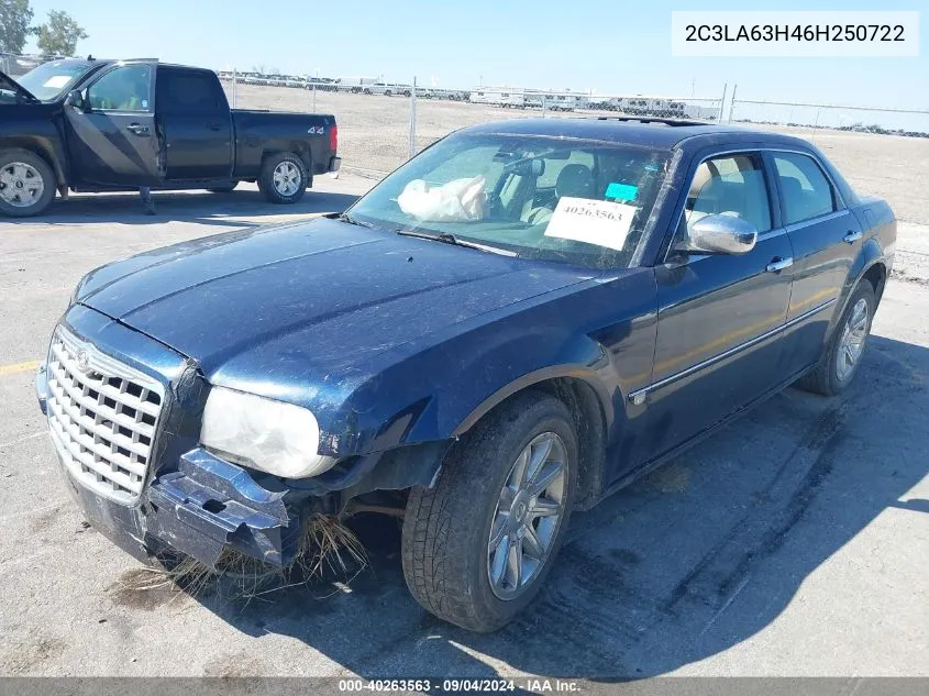 2006 Chrysler 300C VIN: 2C3LA63H46H250722 Lot: 40263563