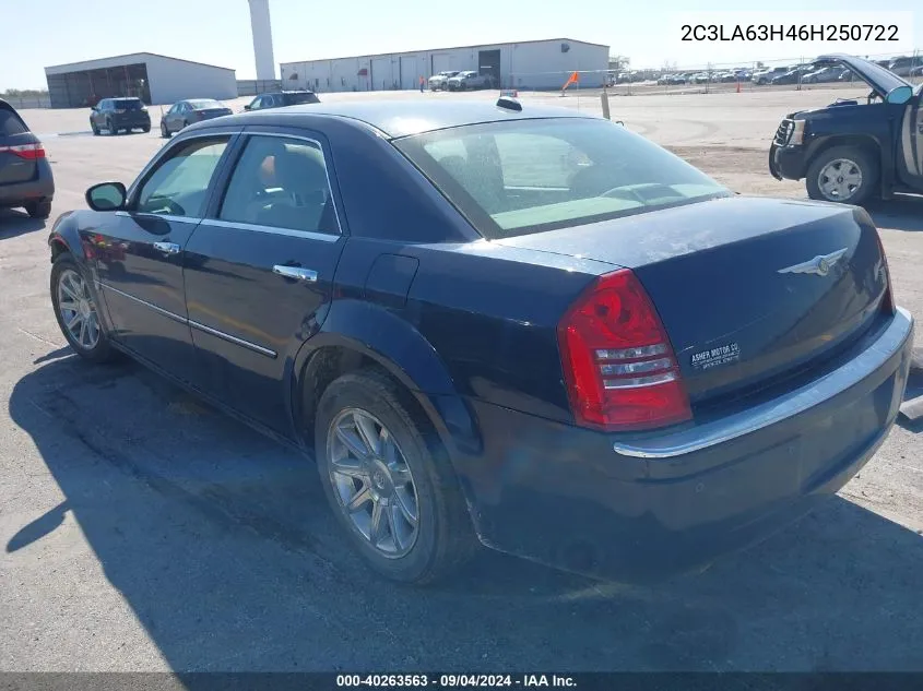 2C3LA63H46H250722 2006 Chrysler 300C