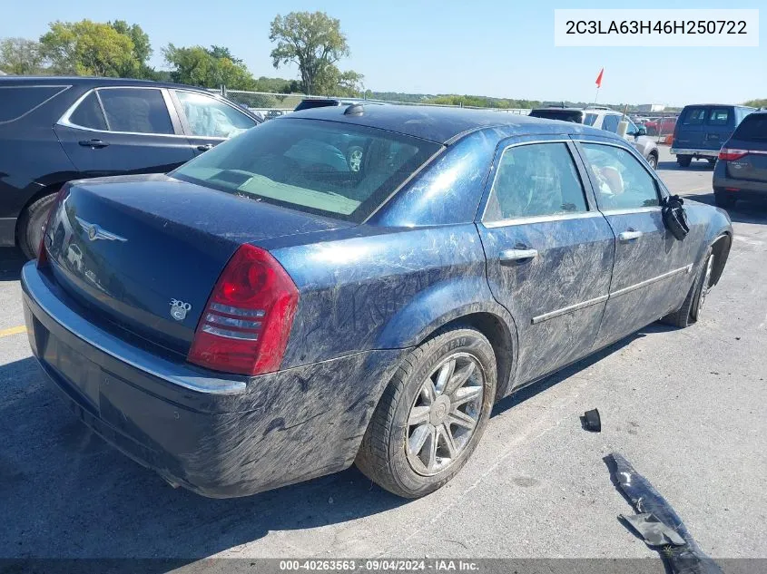 2006 Chrysler 300C VIN: 2C3LA63H46H250722 Lot: 40263563