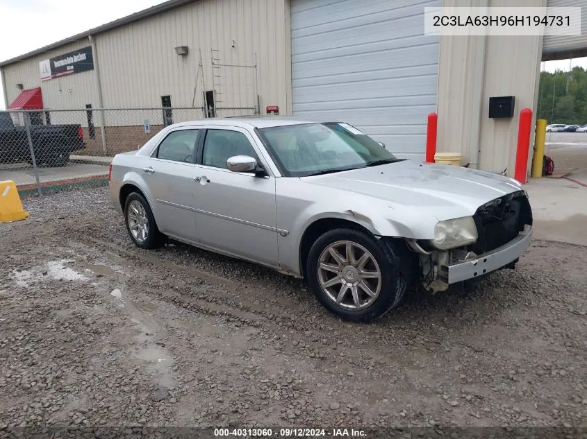 2006 Chrysler 300C VIN: 2C3LA63H96H194731 Lot: 40313060