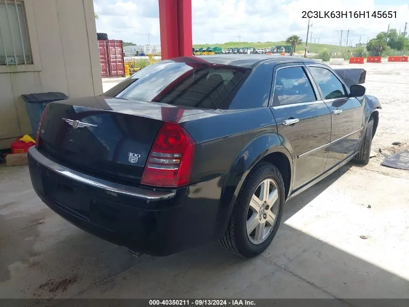 2C3LK63H16H145651 2006 Chrysler 300C