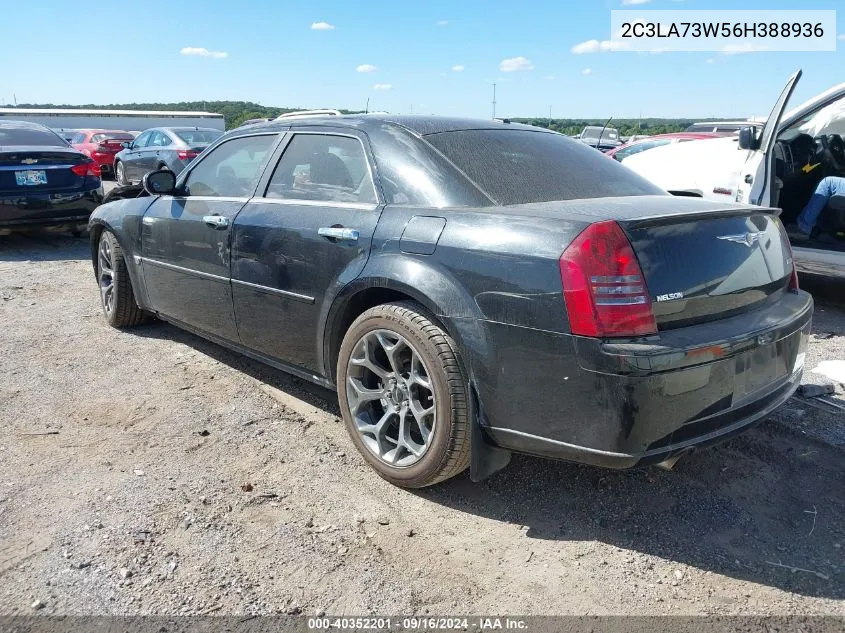 2006 Chrysler 300C Srt8 VIN: 2C3LA73W56H388936 Lot: 40352201