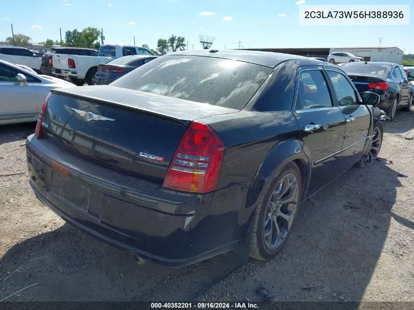 2006 Chrysler 300C Srt8 VIN: 2C3LA73W56H388936 Lot: 40352201