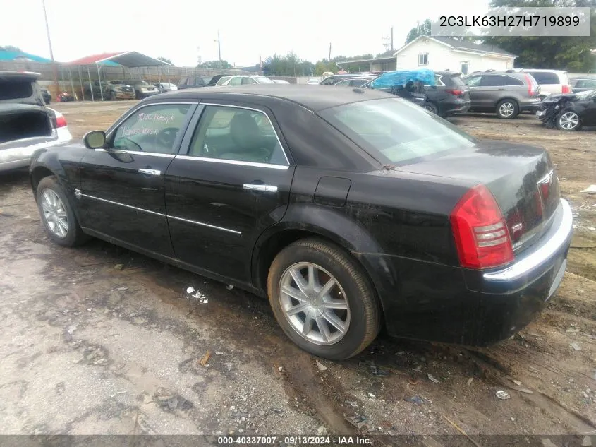 2007 Chrysler 300C VIN: 2C3LK63H27H719899 Lot: 40337007