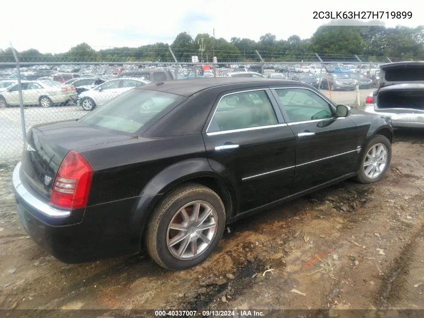 2007 Chrysler 300C VIN: 2C3LK63H27H719899 Lot: 40337007