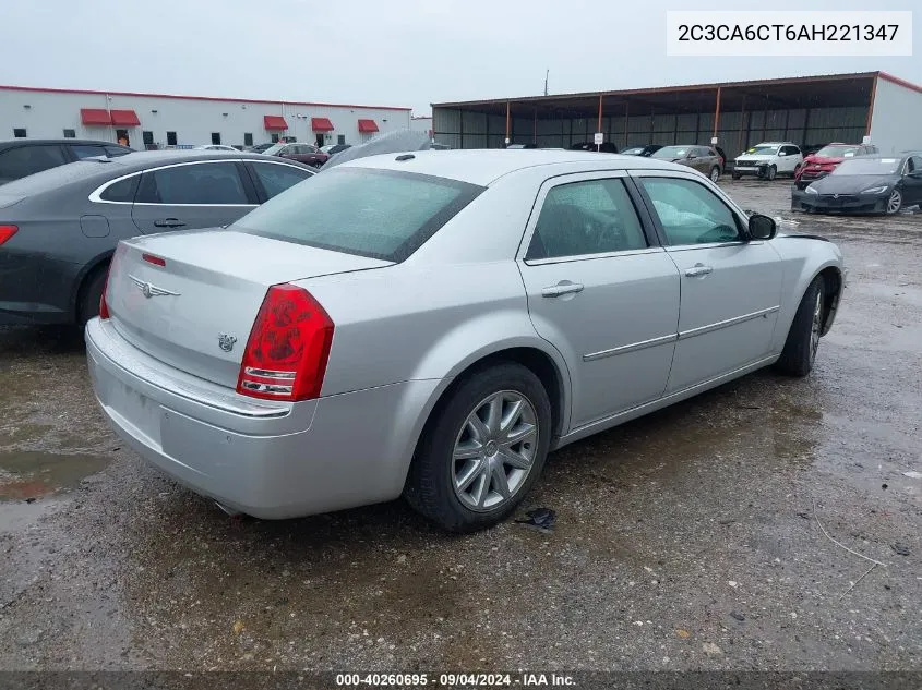 2010 Chrysler 300C VIN: 2C3CA6CT6AH221347 Lot: 40260695