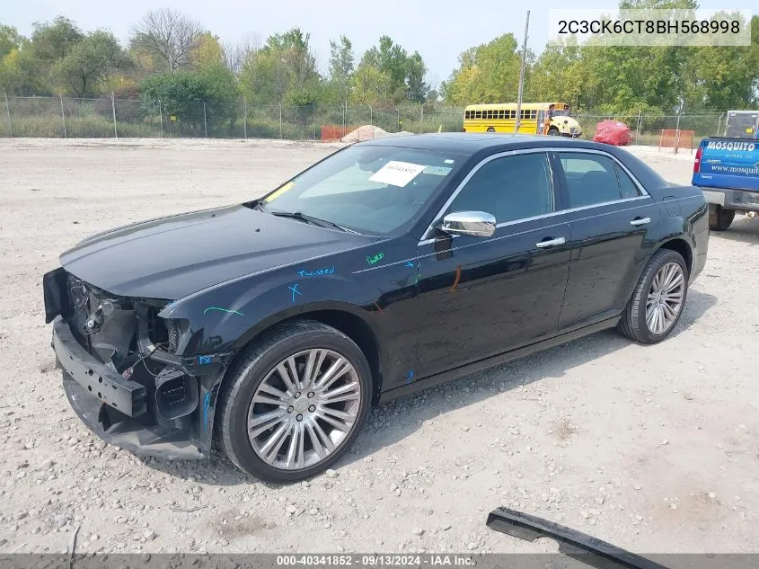 2C3CK6CT8BH568998 2011 Chrysler 300C