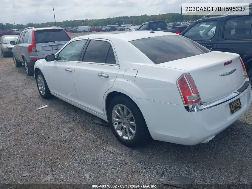 2011 Chrysler 300C VIN: 2C3CA6CT7BH595337 Lot: 40376062