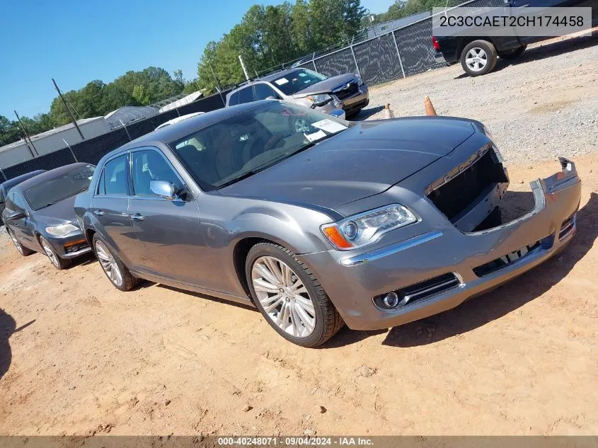 2012 Chrysler 300C VIN: 2C3CCAET2CH174458 Lot: 40248071