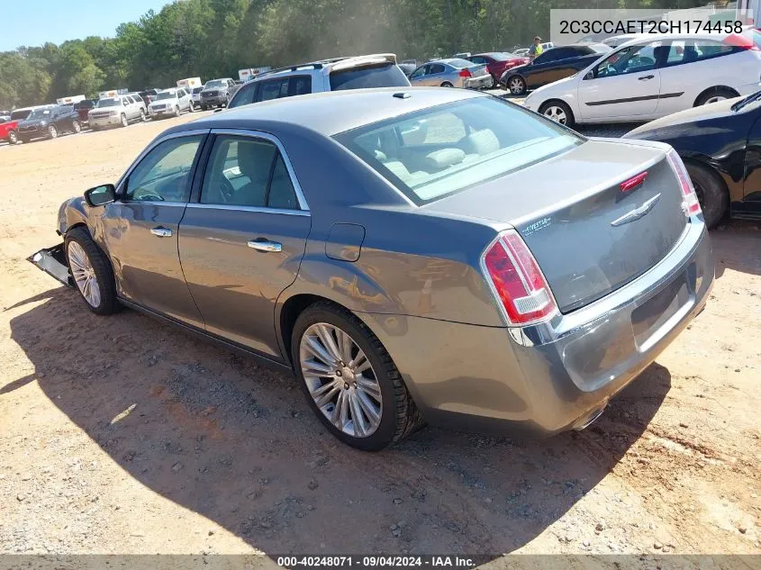 2C3CCAET2CH174458 2012 Chrysler 300C