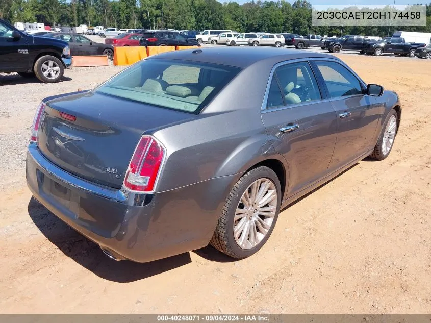 2C3CCAET2CH174458 2012 Chrysler 300C