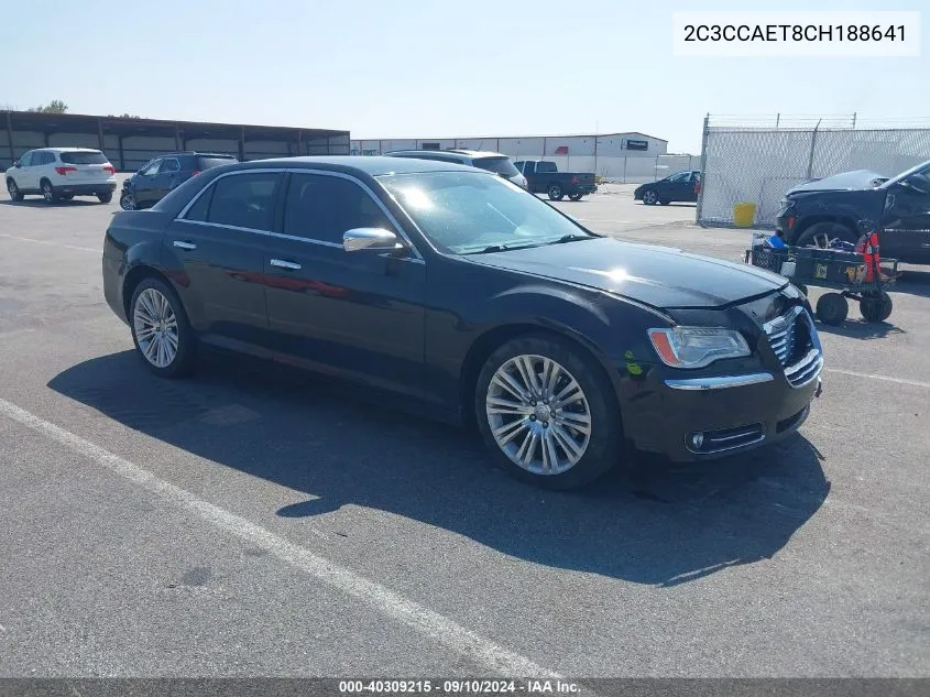 2C3CCAET8CH188641 2012 Chrysler 300C