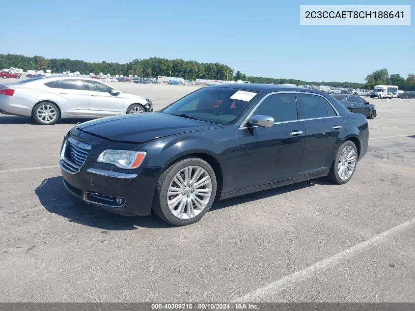 2C3CCAET8CH188641 2012 Chrysler 300C