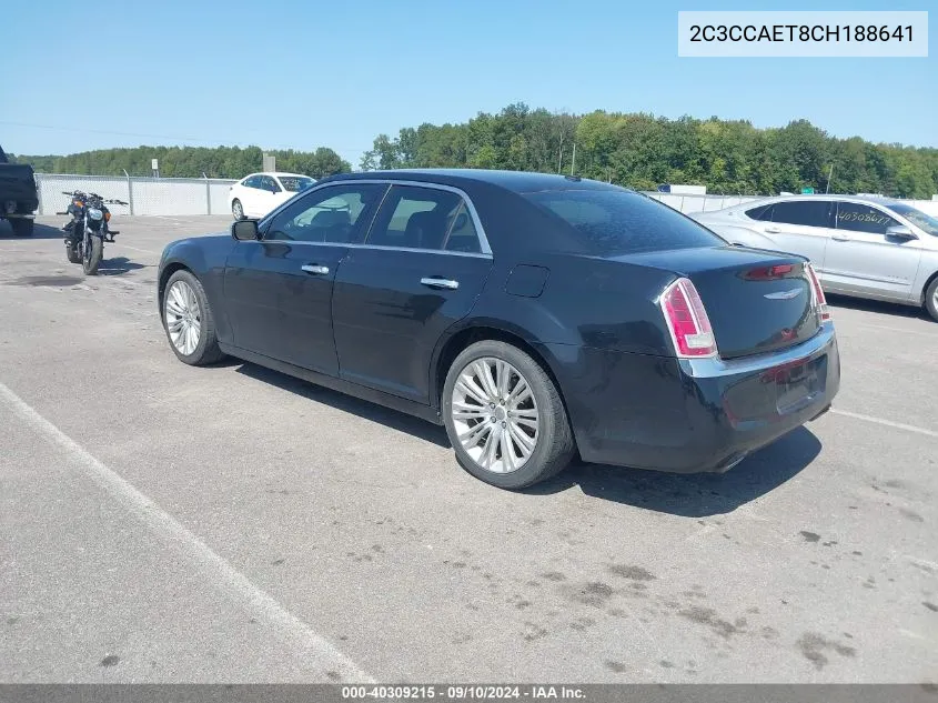 2C3CCAET8CH188641 2012 Chrysler 300C