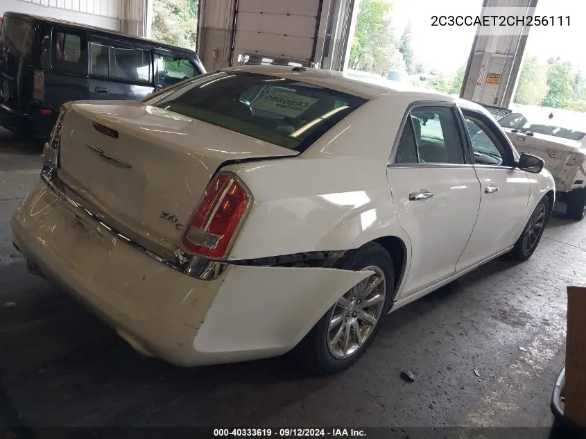 2C3CCAET2CH256111 2012 Chrysler 300C