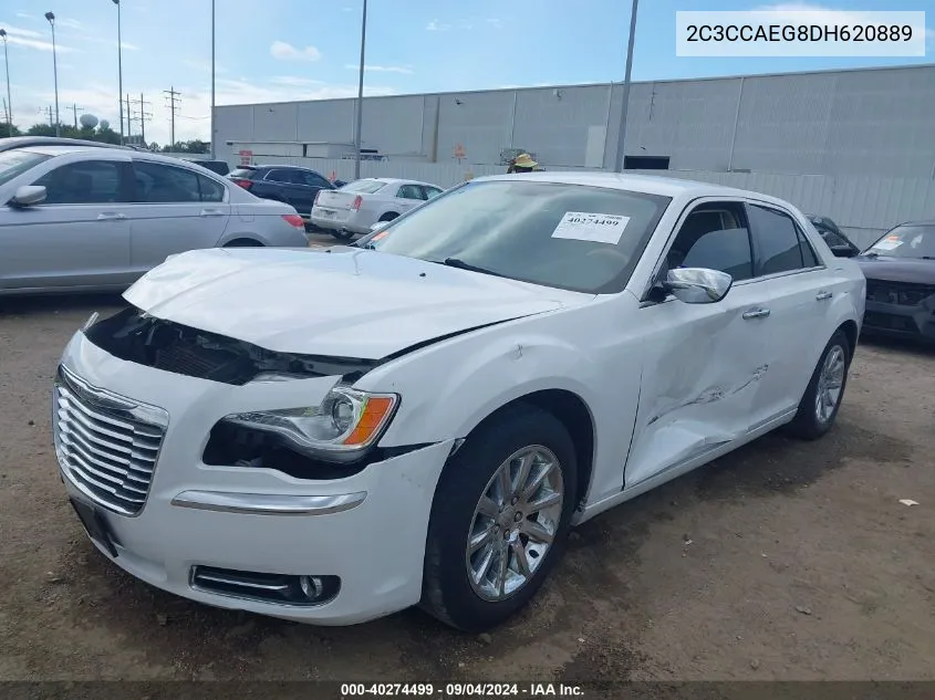 2013 Chrysler 300C VIN: 2C3CCAEG8DH620889 Lot: 40274499