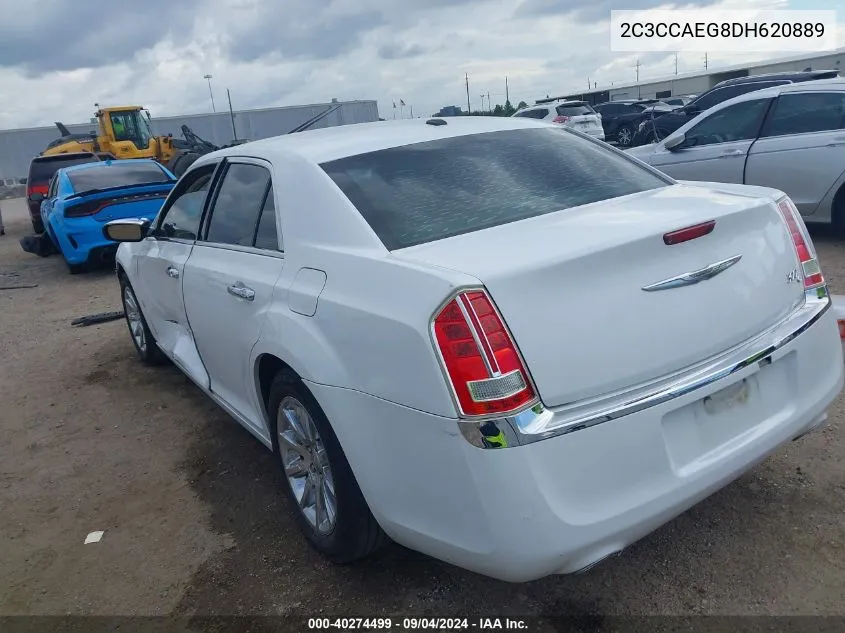 2013 Chrysler 300C VIN: 2C3CCAEG8DH620889 Lot: 40274499