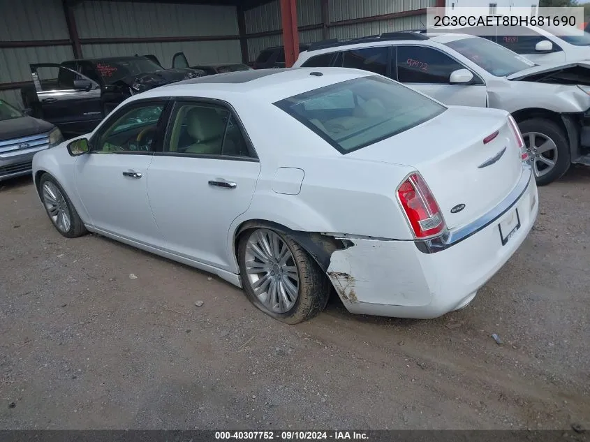 2013 Chrysler 300C VIN: 2C3CCAET8DH681690 Lot: 40307752