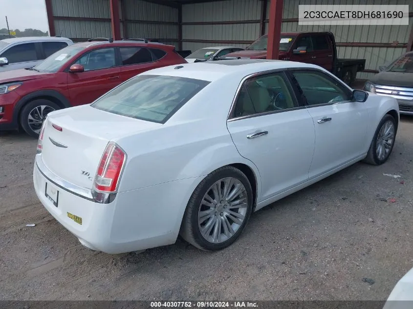 2013 Chrysler 300C VIN: 2C3CCAET8DH681690 Lot: 40307752