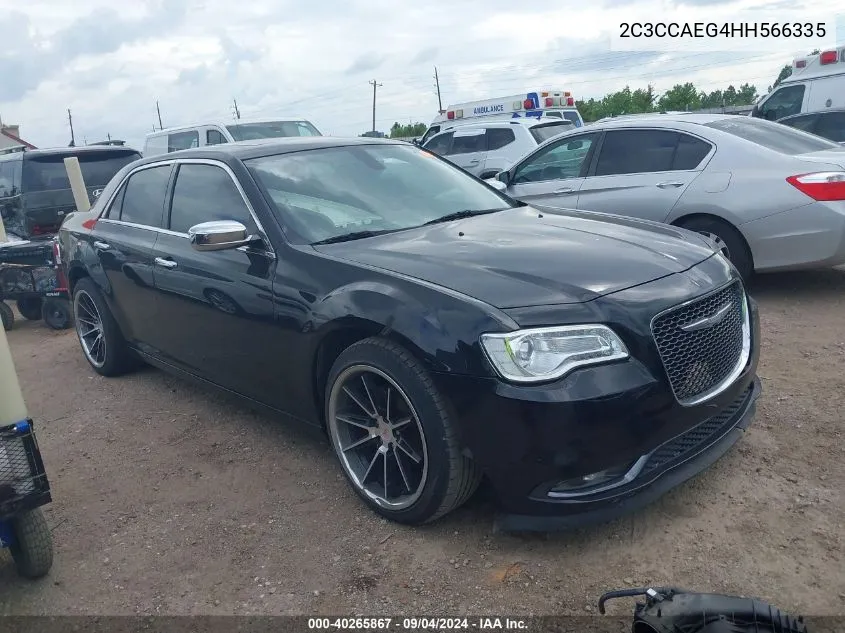 2017 Chrysler 300C VIN: 2C3CCAEG4HH566335 Lot: 40265867