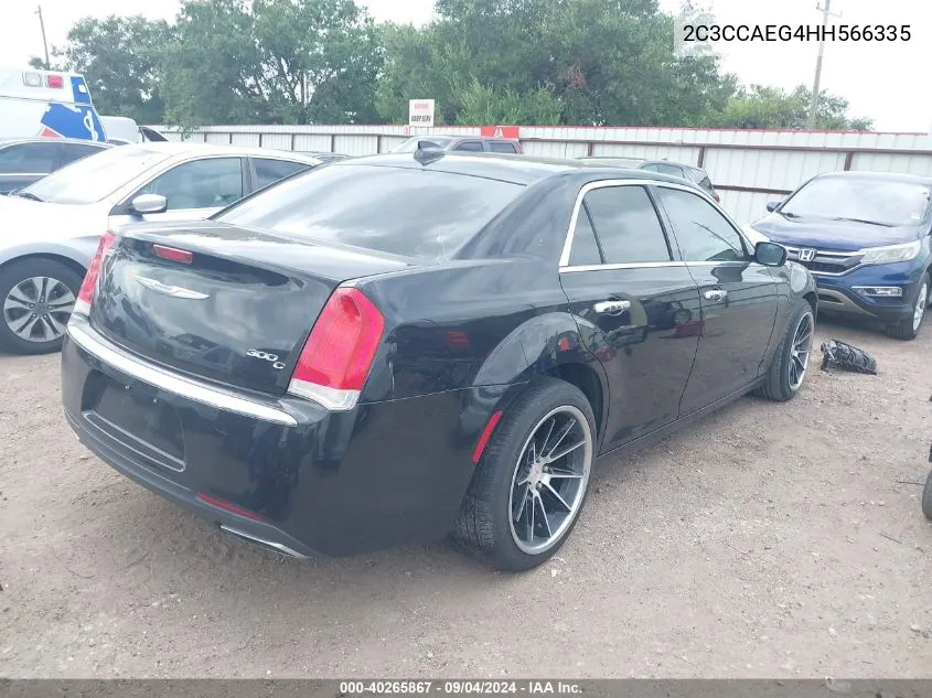 2017 Chrysler 300C VIN: 2C3CCAEG4HH566335 Lot: 40265867