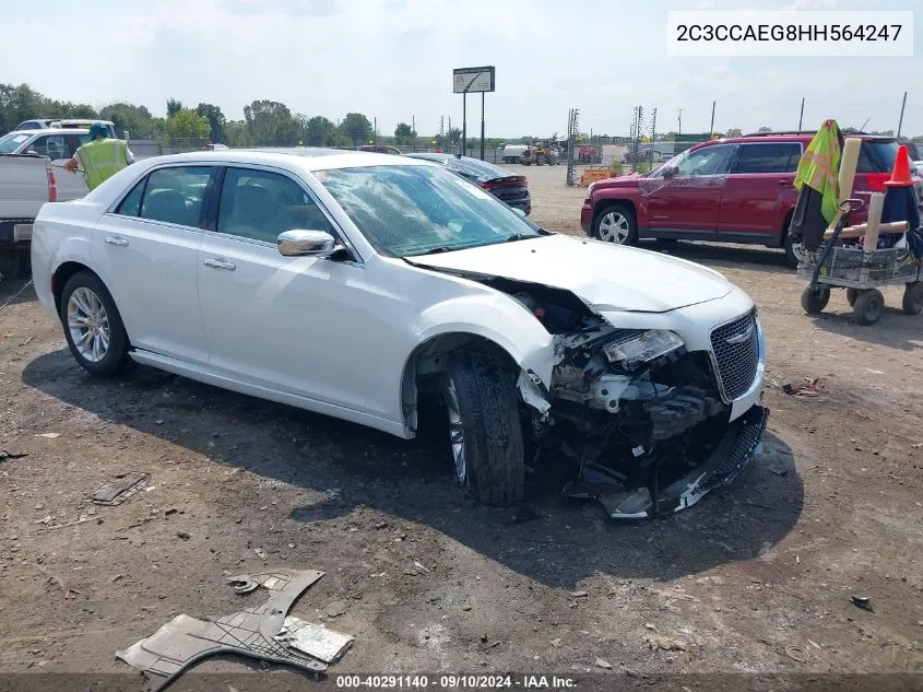 2C3CCAEG8HH564247 2017 Chrysler 300C