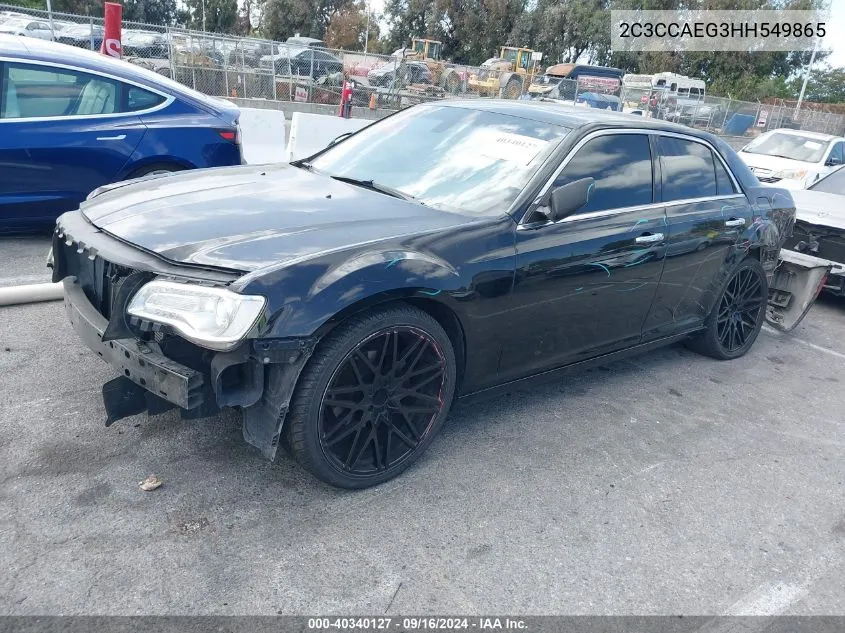 2C3CCAEG3HH549865 2017 Chrysler 300C