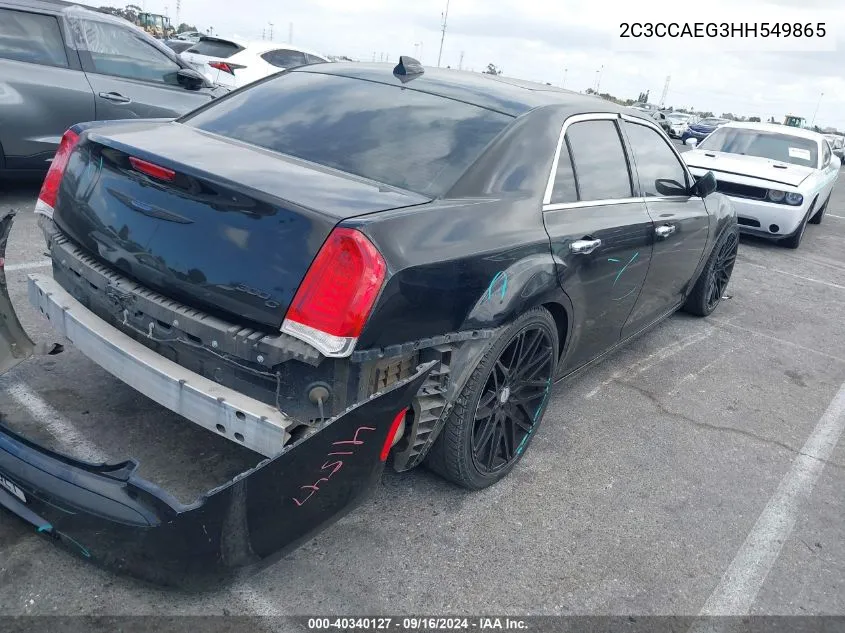 2C3CCAEG3HH549865 2017 Chrysler 300C