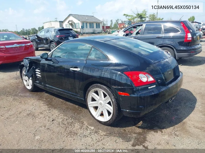 2005 Chrysler Crossfire Limited VIN: 1C3AN69L45X050134 Lot: 40208380