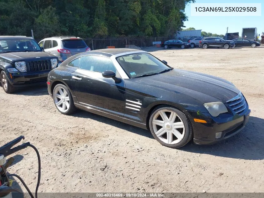 2005 Chrysler Crossfire Limited VIN: 1C3AN69L25X029508 Lot: 40318469