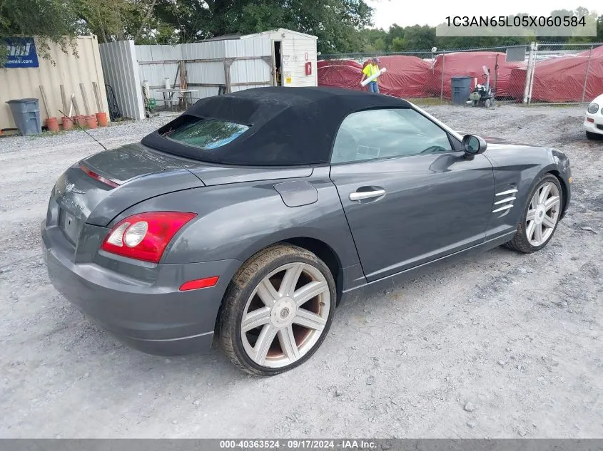 1C3AN65L05X060584 2005 Chrysler Crossfire Limited