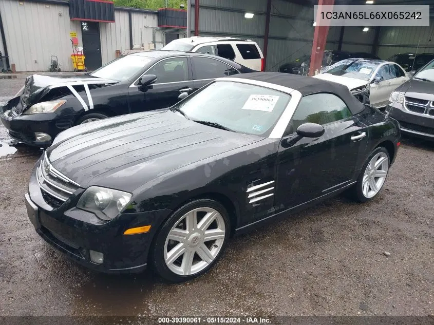 2006 Chrysler Crossfire Limited VIN: 1C3AN65L66X065242 Lot: 39390061