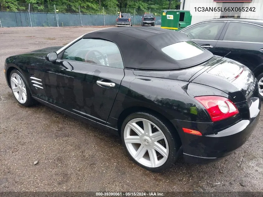 2006 Chrysler Crossfire Limited VIN: 1C3AN65L66X065242 Lot: 39390061