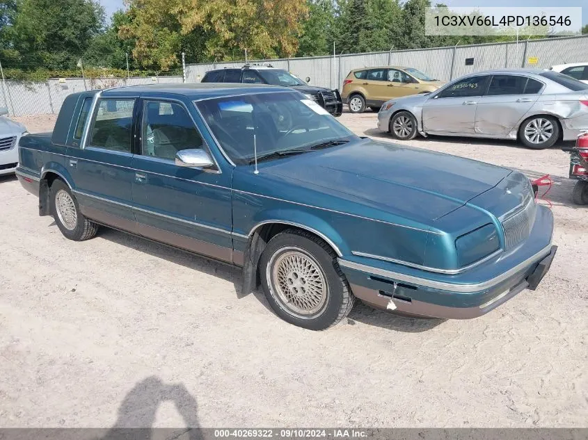 1993 Chrysler New Yorker Fifth Avenue VIN: 1C3XV66L4PD136546 Lot: 40269322