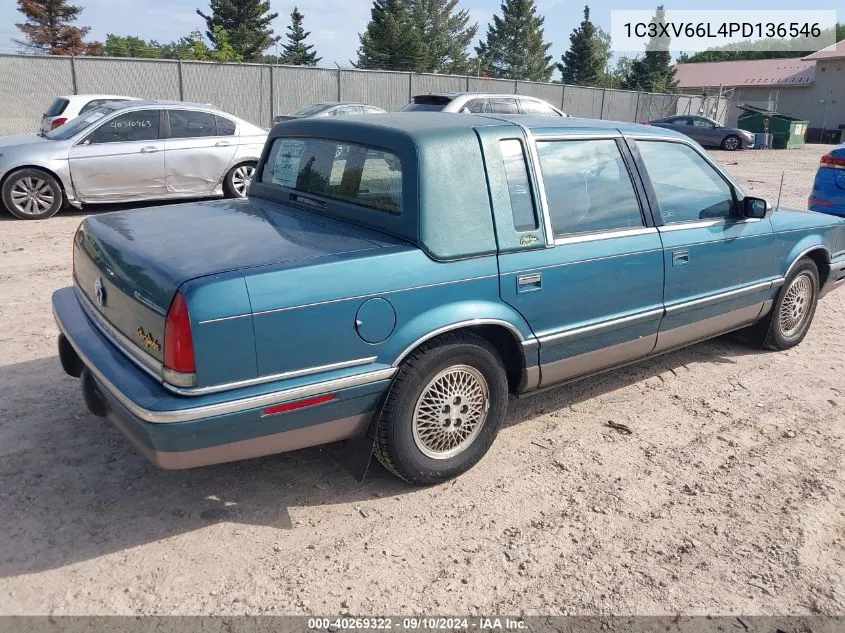 1993 Chrysler New Yorker Fifth Avenue VIN: 1C3XV66L4PD136546 Lot: 40269322