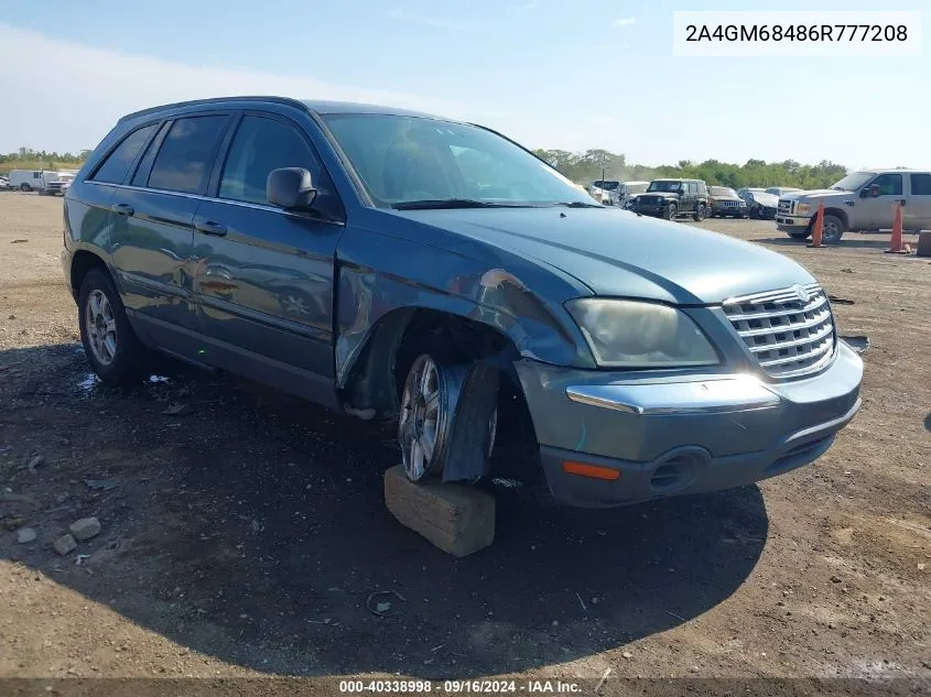 2A4GM68486R777208 2006 Chrysler Pacifica Touring