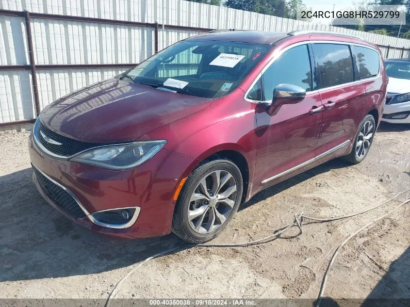 2C4RC1GG8HR529799 2017 Chrysler Pacifica Limited