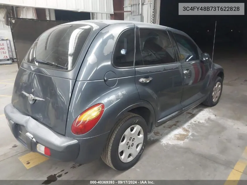 2003 Chrysler Pt Cruiser VIN: 3C4FY48B73T622828 Lot: 40369393