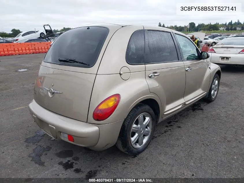 2003 Chrysler Pt Cruiser Touring VIN: 3C8FY58B53T527141 Lot: 40370431