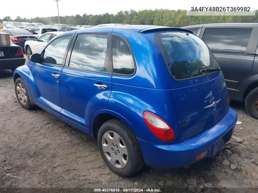 3A4FY48B26T369982 2006 Chrysler Pt Cruiser