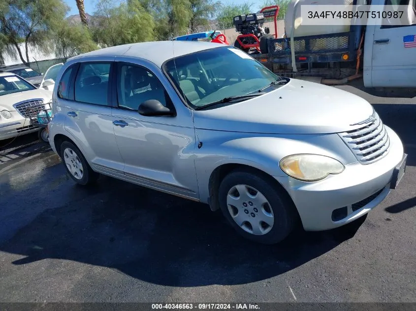 3A4FY48B47T510987 2007 Chrysler Pt Cruiser