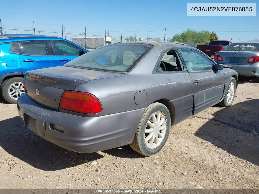 1997 Chrysler Sebring Lxi VIN: 4C3AU52N2VE076055 Lot: 39597865