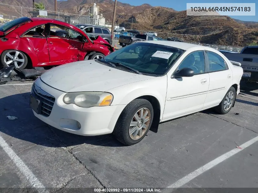 1C3AL66R45N574183 2005 Chrysler Sebring Limited