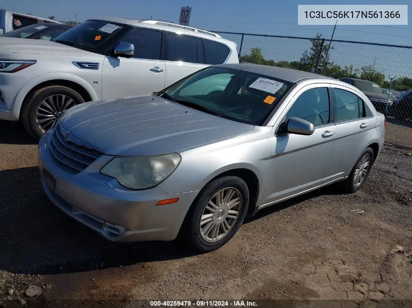 1C3LC56K17N561366 2007 Chrysler Sebring Touring