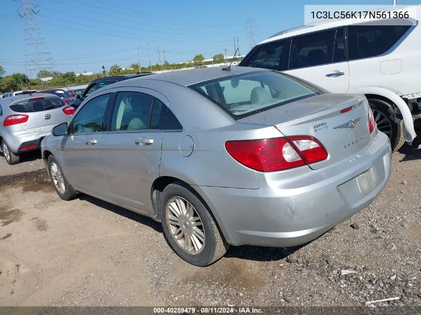 1C3LC56K17N561366 2007 Chrysler Sebring Touring